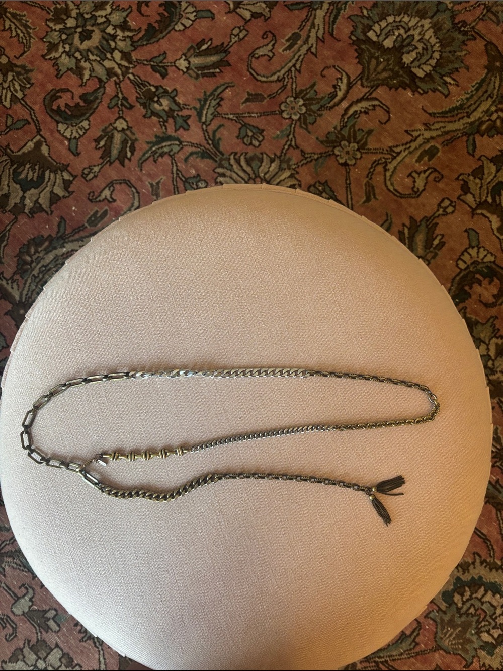 Mark Edge Convertible Mixed Metal Chain Necklace